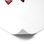 Raven Sun Poster (Ecke)