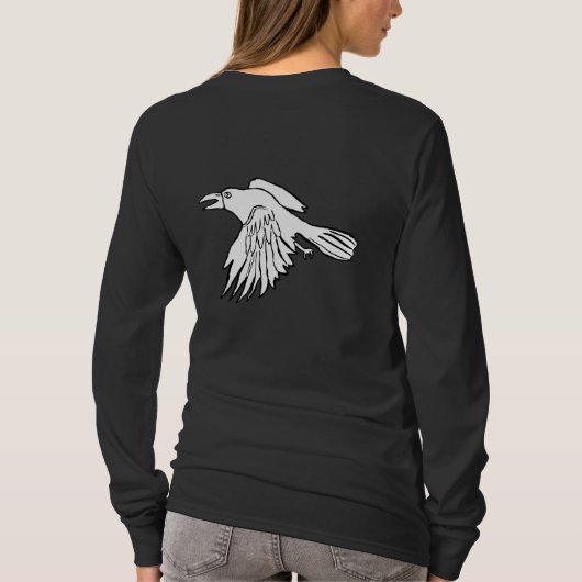 Raven 🐦⬛ T-Shirt (Rückseite)