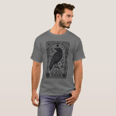 Raven Tarot Card T-Shirt (Vorne ganz)