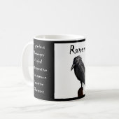 Raven Tasse (Vorderseite Links)