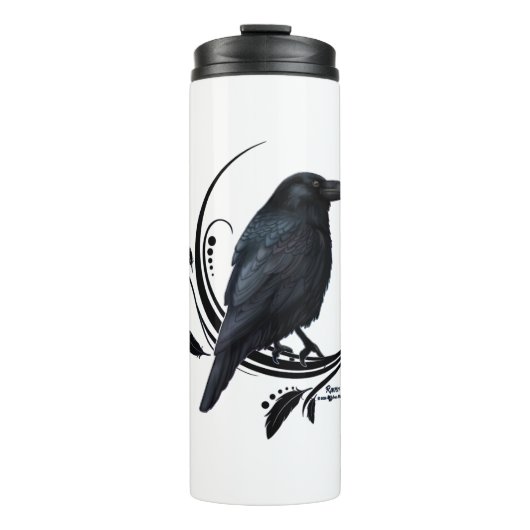 Raven Thermosbecher (Vorderseite)