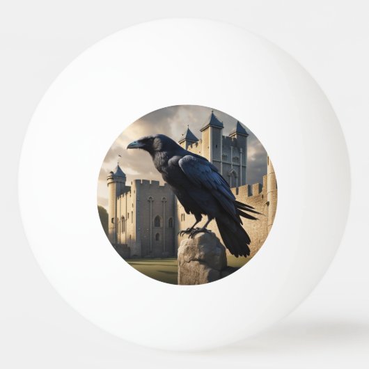 Raven Tischtennisball (Rückseite)