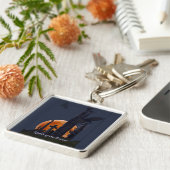 Raven & Totems im Friedhof Schlüsselanhänger (Seite)