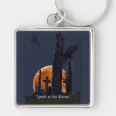 Raven & Totems im Friedhof Schlüsselanhänger (Vorne)