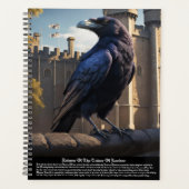 Raven Tower of London Calendar Planer (Vorderseite)