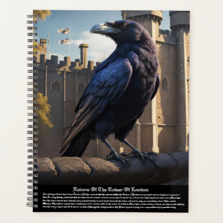 Raven Tower of London Calendar Planer