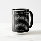 Raven Tower of London Tasse (VorderseiteRechts)