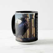 Raven Tower of London Tasse (Vorderseite Links)