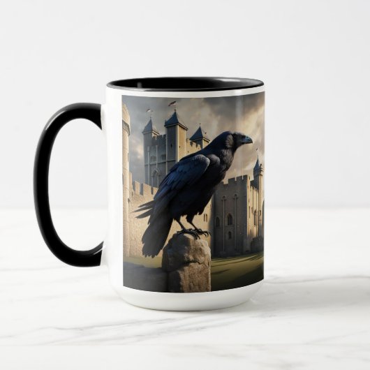 Raven Tower of London Tasse (Links)