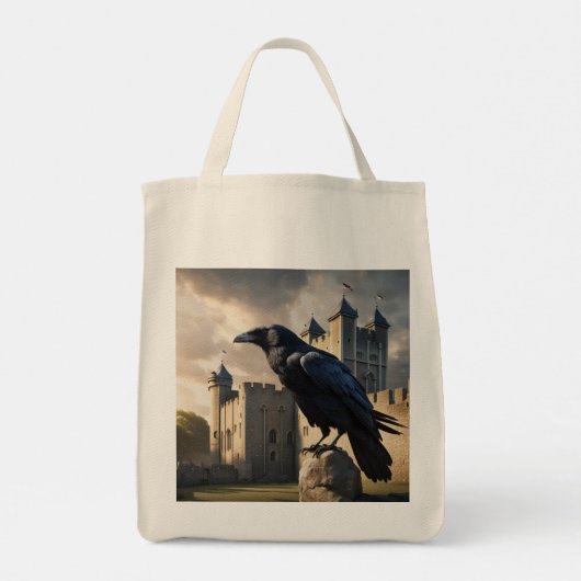 Raven Tragetasche (Rückseite)