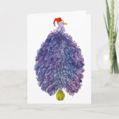 Raven Tree Feiertagskarte (Vorderseite)