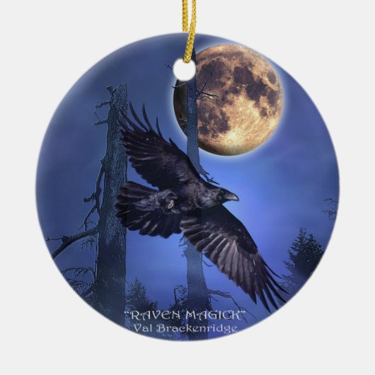 Raven Tree Ornament (Vorne)