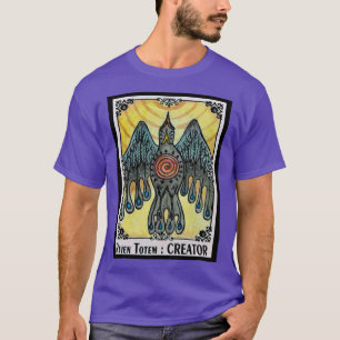 Raven TShirtCreator Raven Totem Geistführer T-Shirt