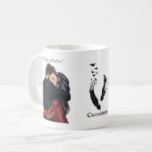 Raven und Christliche Tasse (Vorderseite Links)