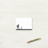 Raven und Kokopelli Post-it Klebezettel (Auf Schreibtisch)