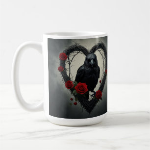 Raven Valentine's Kaffeetasse