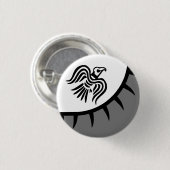 Raven Viking Banner Button (Vorne & Hinten)
