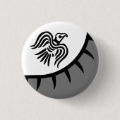 Raven Viking Banner Button (Vorderseite)