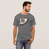 Raven Viking Banner T-Shirt (Vorne ganz)