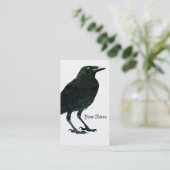 Raven Visitenkarte (Stehend Vorderseite)