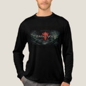 Raven Void Langarm-T-Shirt Tri-Blend Shirt (Vorderseite)