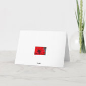 Raven Watching Happy Birthday Card Karte (Rückseite)