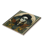 Raven Witch Fantasy Horror Goth Gothic Fliese (Seite)