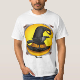 Raven Witch Hat T - Shirt