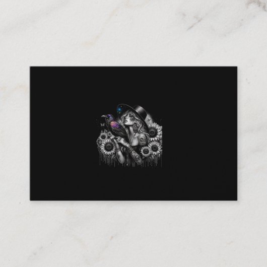 Raven Witch Visitenkarte (Vorderseite)