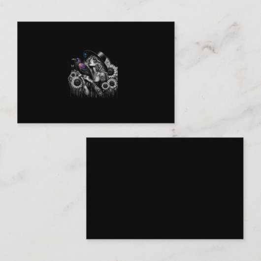 Raven Witch Visitenkarte (Vorne/Hinten)