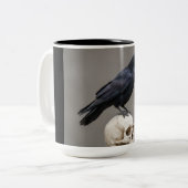 Raven Zweifarbige Tasse (Vorderseite Links)