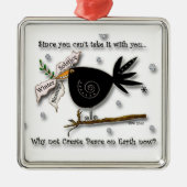 RavenBlessings Ornament Aus Metall (Vorne)