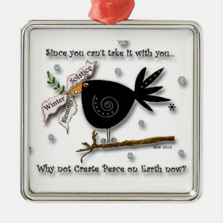 RavenBlessings Ornament Aus Metall