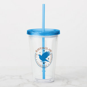 RAVENCLAW™ Blaues Haus-Stolz-Abzeichen Acryltrinkbecher