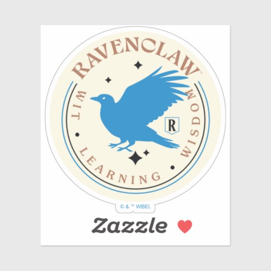 RAVENCLAW™ Blue Eagle House Pride Abzeichen Aufkleber (Blatt)