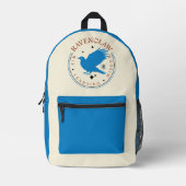 RAVENCLAW™ Blue Eagle House Pride Abzeichen Bedruckter Rucksack (Vorderseite)