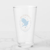 RAVENCLAW™ Blue Eagle House Pride Abzeichen Glas (Rückseite)