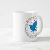 RAVENCLAW™ Blue Eagle House Pride Abzeichen Jumbo-Tasse (Vorderseite Rechts)