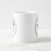 RAVENCLAW™ Blue Eagle House Pride Abzeichen Jumbo-Tasse (Vorderseite)