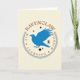 RAVENCLAW™ Blue Eagle House Pride Abzeichen Karte