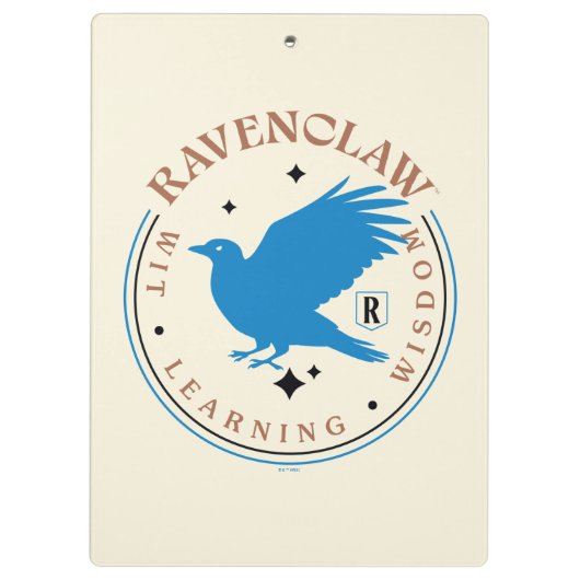RAVENCLAW™ Blue Eagle House Pride Abzeichen Klemmbrett (Rückseite)