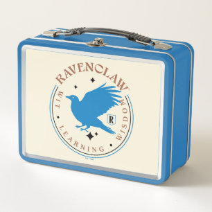 RAVENCLAW™ Blue Eagle House Pride Abzeichen Metall Brotdose