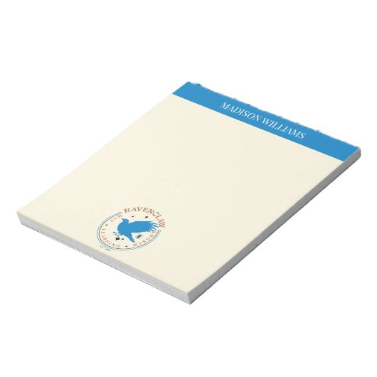 RAVENCLAW™ Blue Eagle House Pride Abzeichen Notizblock (Rotiert)