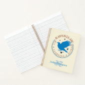 RAVENCLAW™ Blue Eagle House Pride Abzeichen Notizblock (Innenseite)