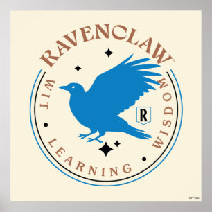 RAVENCLAW™ Blue Eagle House Pride Abzeichen Poster