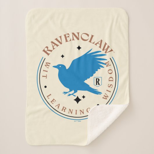 RAVENCLAW™ Blue Eagle House Pride Abzeichen Sherpadecke (Vorderseite)