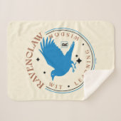 RAVENCLAW™ Blue Eagle House Pride Abzeichen Sherpadecke (Vorderseite (Horizontal))