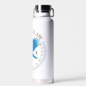 RAVENCLAW™ Blue Eagle House Pride Abzeichen Trinkflasche (Rückseite)