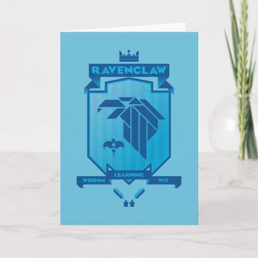 RAVENCLAW™ Crest Karte (Vorderseite)