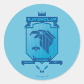 RAVENCLAW™ Crest Runder Aufkleber (Vorderseite)